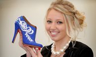 Becka chosen to design shoes for the Duchess