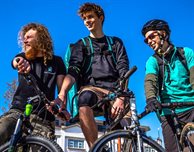 Keen student cyclists set to conquer Europe for charity