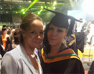 Student who grew up in the care system thanks DMU staff for helping her to succeed