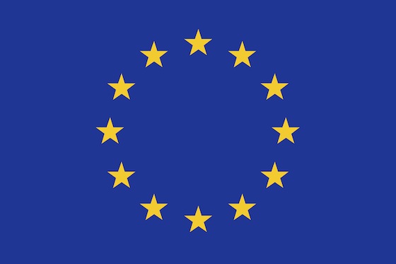 EU flag inset