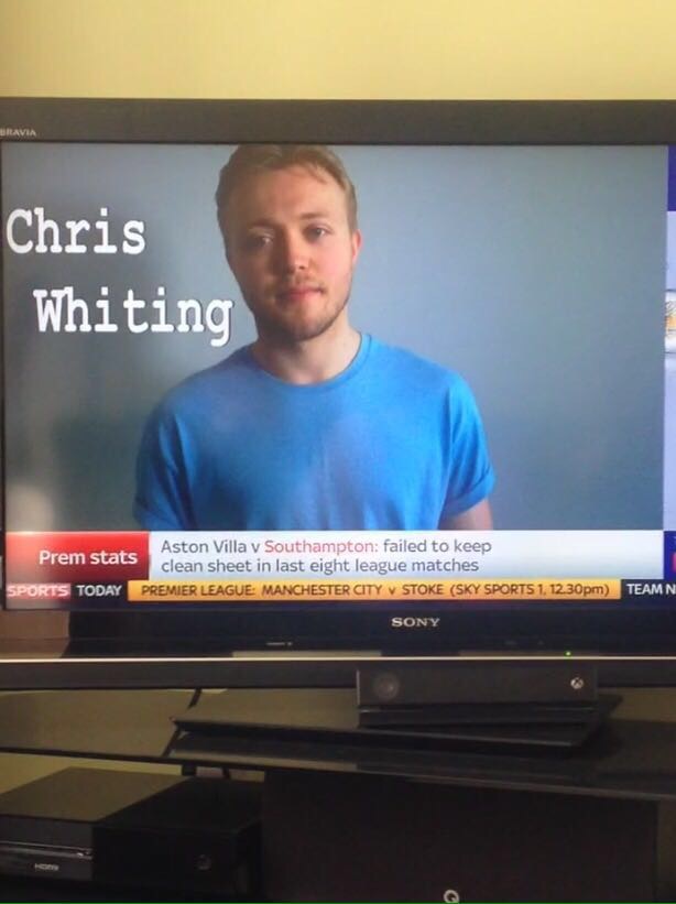 Chris Whiting on TV