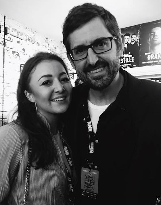 Mollie Mansfield and Louis Theroux