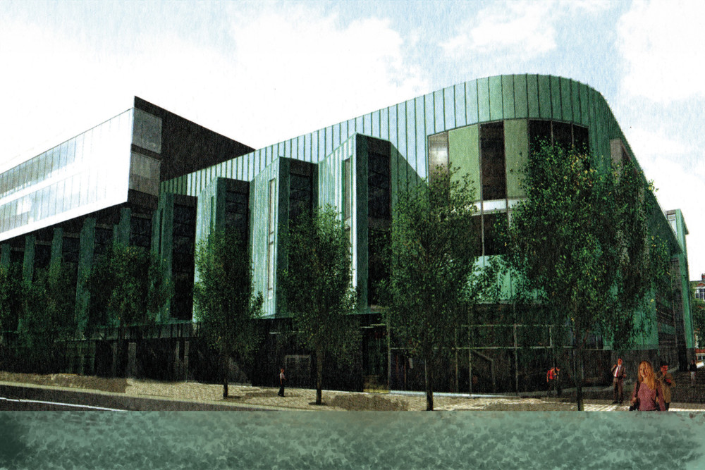 Hugh Aston concept design by Jack Gant, CPMG Architects, before 2009