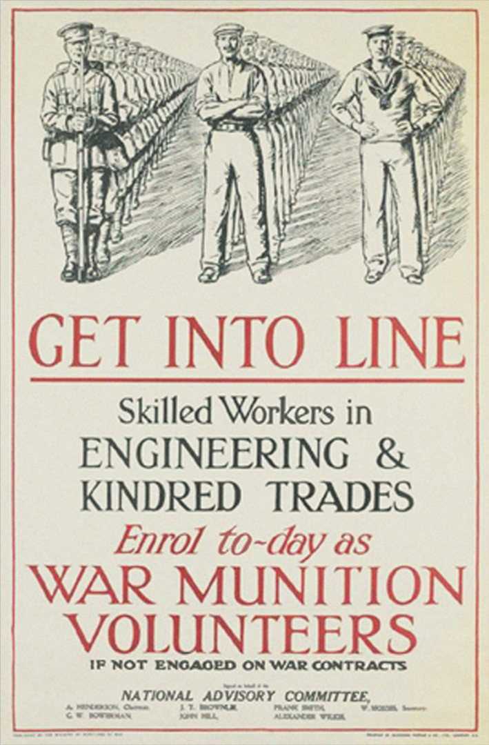 War Munitions Volunteers poster