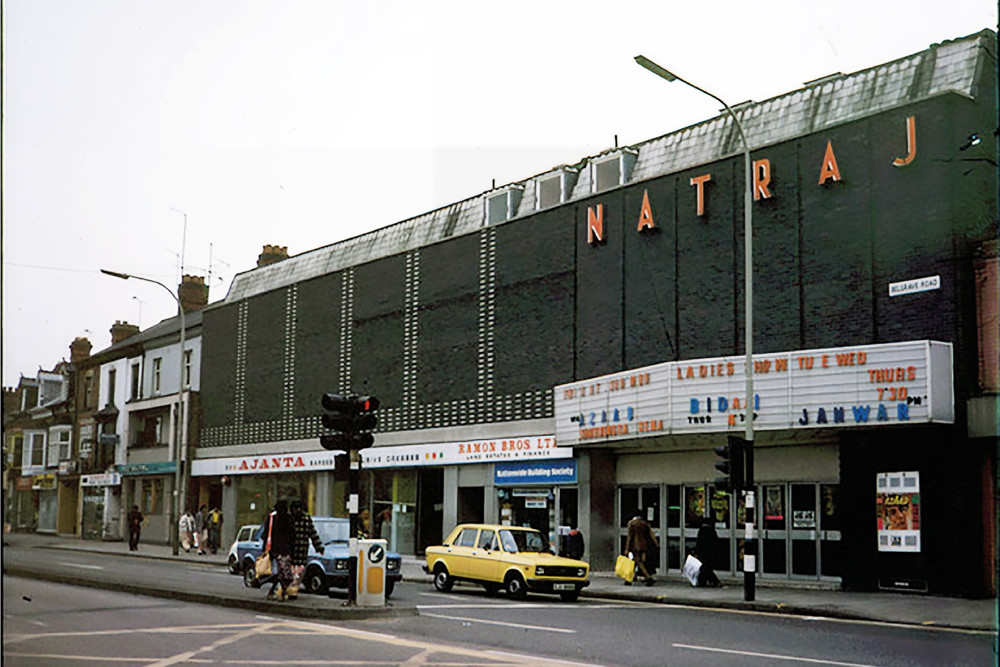 Exterior of the Natraj, 1970s. 