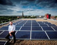 Solar panels save DMU money and show commitment to a greener future