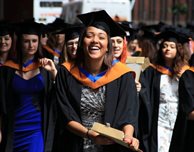 DMU graduate jumping for joy at securing coveted place with leading theatre group