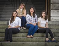 Brazilian students helping Leicestershire women have New Futures