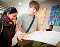 Students step up their campaign to create 100 Ideas to Change Leicester