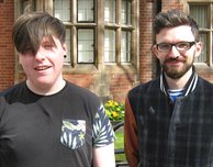 CLASS OF 2015: Graphic Designers George and Daniel's foundations for career success after DMU