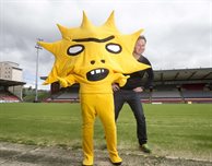 "Terrifying" football mascot designed by DMU's Turner Prize-nominated artist sends social media into a frenzy