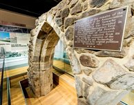 Last remains of where battle-scarred body of Richard III was laid forms centrepiece of new DMU Heritage Centre