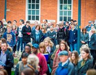 DMU stands with Paris for one minute silence in memory of terror attack victims
