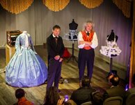 DMU crinolines share centre stage with rock star Brian May