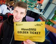 DMU students offered golden opportunity to win top prizes and #loveDMU even more