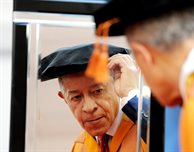 Campaigning voice for football's Kick It Out campaign receives honorary degree from DMU