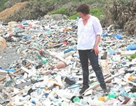 This beach is 12ft deep in rubbish – DMU grad's efforts to raise awareness of pollution sees her shortlisted for world photography prize