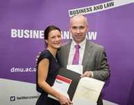 Talented Business and Law graduates rewarded for extra-special contribution to faculty