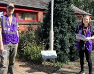 DMU volunteers helping the community