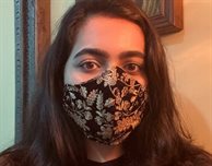 Fashion student funds charities with profits from making and selling nearly 3,000 reusable face masks in India