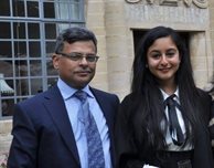 Daughter's mental health journey inspires her dad to do PhD