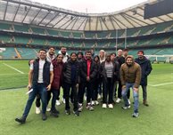 Sport heritage visits give master's students invaluable industry insight