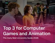 DMU computer games courses third best in the UK
