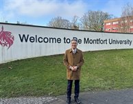 Vice-president of Chinese university partner shares joy of visiting DMU for the first time