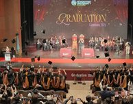 DMU celebrates its first Kazakhstan graduates