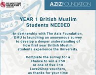 Can you help us to learn more about the university experience of first-year British Muslim students?