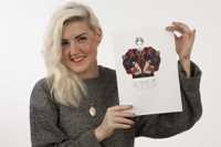 Kelli McGuinness with her design