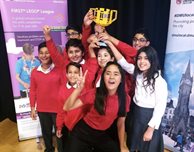 DMU students help youngsters compete in LEGO league
