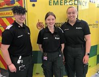 Why DMU's next generation of ambulance staff are proud to mark International Paramedics Day