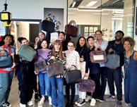 DMU students gain sought-after skills at exclusive leather workshop