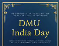 DMU to celebrate its first India Day with dance, music and a treasure hunt
