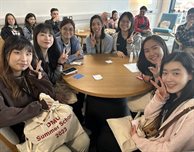 Students from DMU's overseas campuses wowed by Leicester and the opportunity to learn more about the city