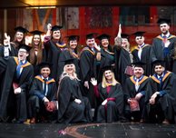 Apprentices celebrate their degree success at DMU