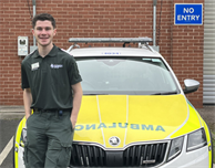 DMU student appointed to represent paramedics in the Midlands