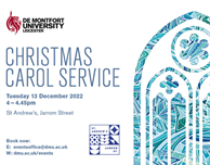 DMU Christmas Carol Service 2022