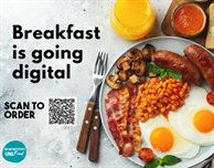 Breakfast at the Food Village goes digital