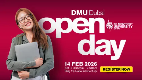 All Access Pass to DMU Dubai – Open Day Edition (14 February 2026)