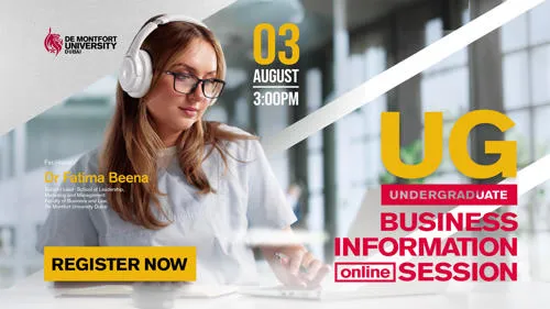 Undergraduate Business Information Session