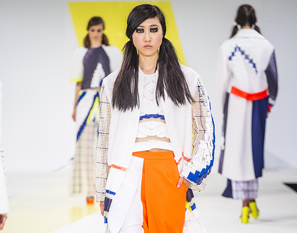 DMU designs on catwalk at world's leading student fashion show