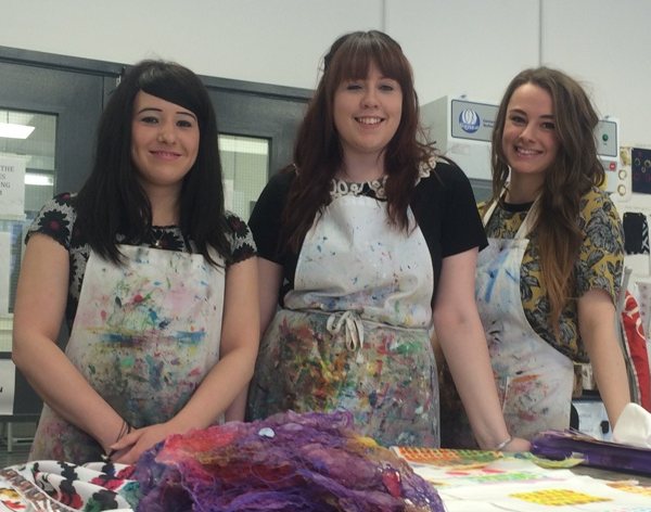 Donation to DMU screen printing students leaves a lasting impression
