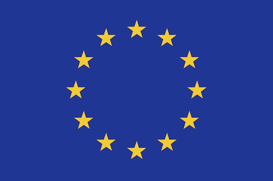 EU flag inset