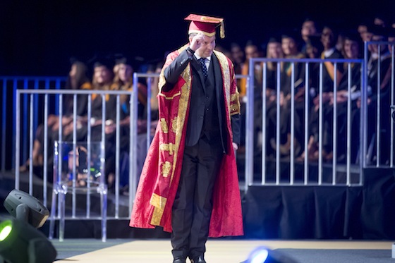 Dominc on stage INSET