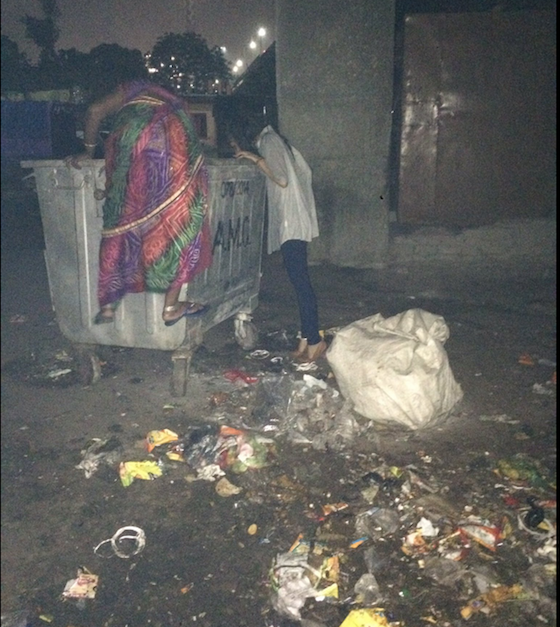 Students join India's rag pickers for an eyeopening experience