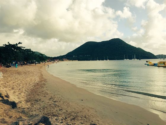 St Lucia beach