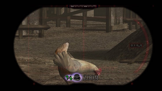 INSETresident evil chickens