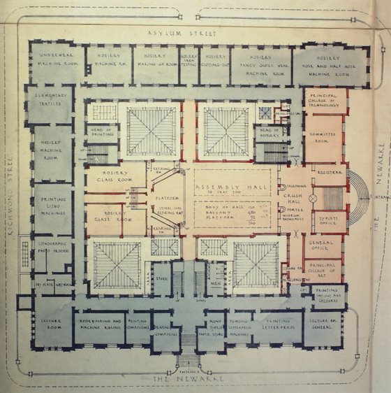 Hawthorn Building plan, 1934